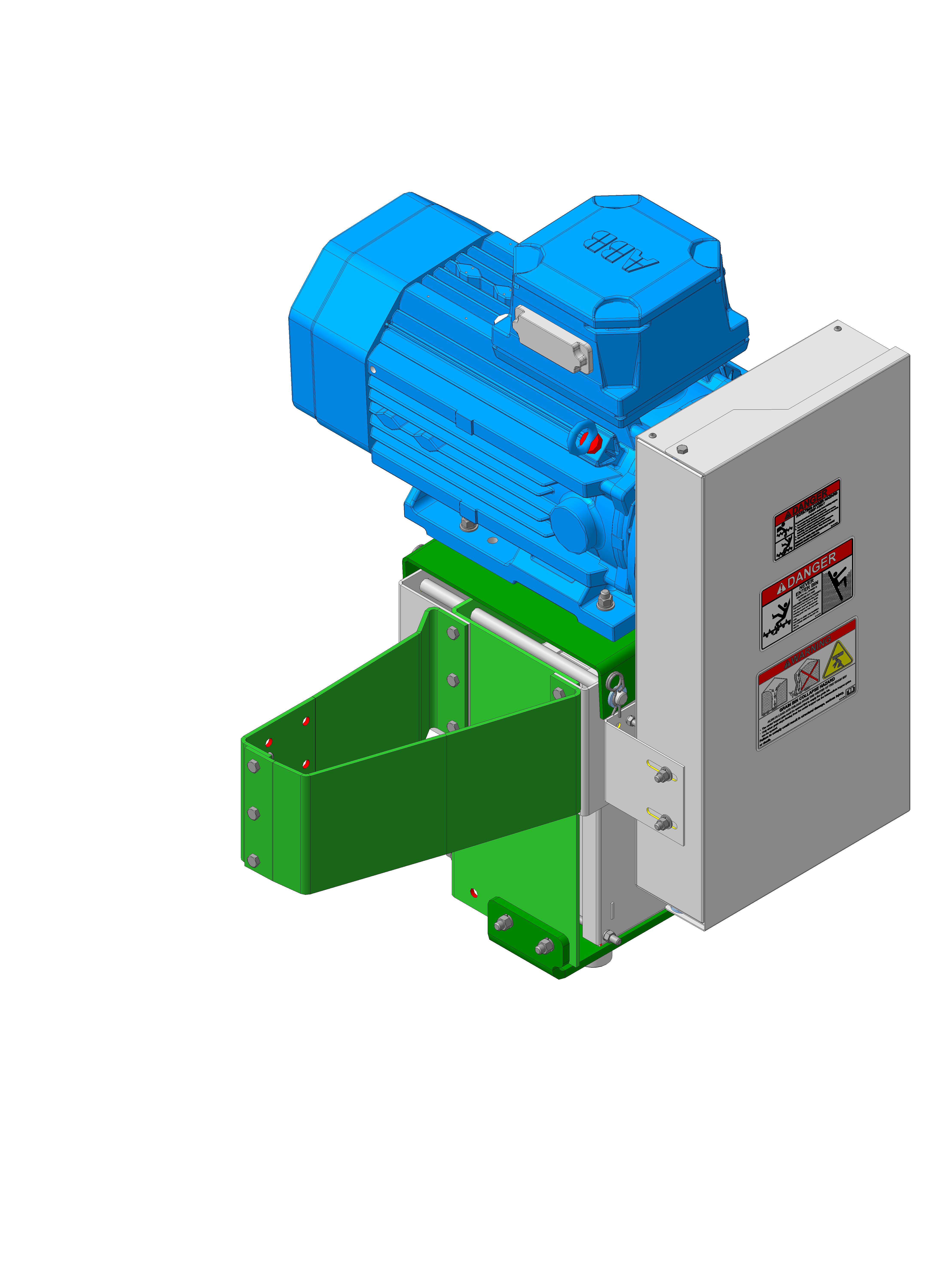筒仓清扫螺旋钻